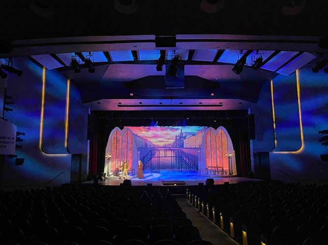 Prescott, Arizona’s Jim & Linda Lee Performing Arts Center at Yavapai College Invests in Ayrton Rivale Profile and Karif-LT Fixtures