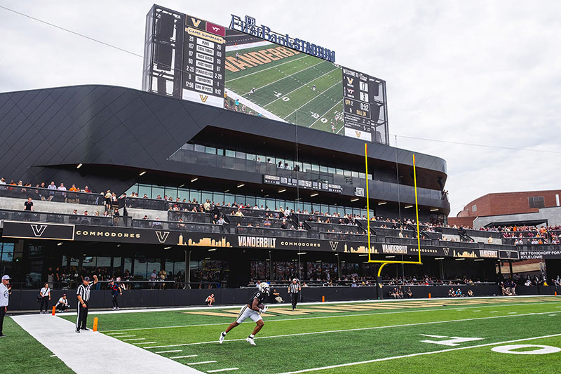 CTS AVL integrated the stadium’s new sound system, which was designed by consultancy Salas O’Brien