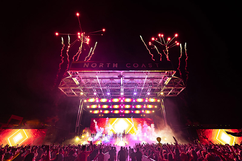 Technotrix deployed a massive L-Acoustics K Series system for the most recent North Coast Music Festival held at Chicago’s SeatGeek Stadium. Photo by Kamil Surma / @kamilsurmaphoto courtesy L-Acoustics