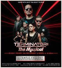 Terminator the musical poster